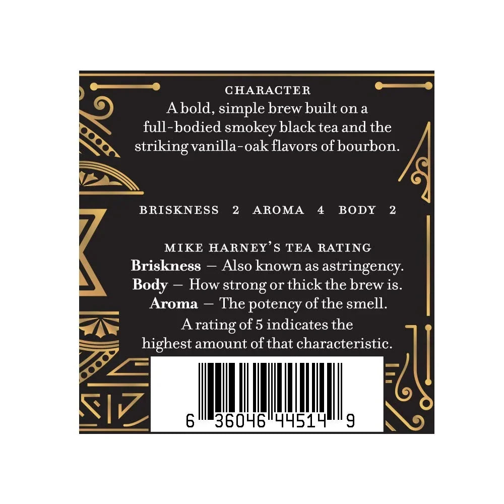 Harney & Sons Black Cask loose tea in tin, Bourbon, 4 Oz