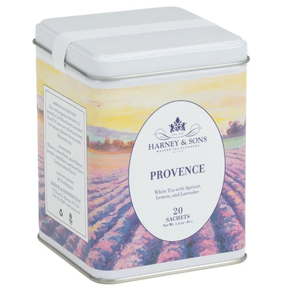 Harney & Sons Provence White Tea, 20 Sachets in Tin