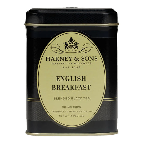 Harney & Sons English Breakfast Loose Leaf Black Tea Tin, 4 oz