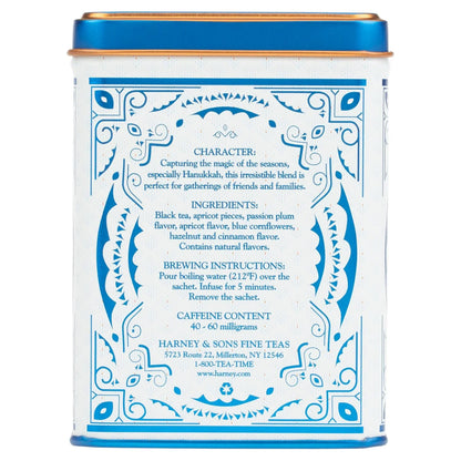 Harney & Sons Celebration Black Tea, 20 Sachets in Decorative Tin