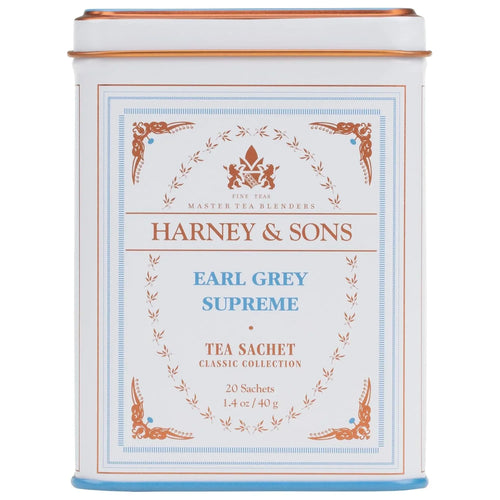 Harney & Sons Earl Grey Supreme, Black Tea, 20 Sachets