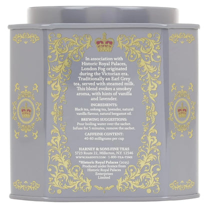 Harney & Sons Victorian London Fog Tea, 30 Sachets in Tin