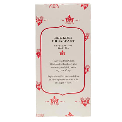 Harney & Sons Black Tea, Tea Bags, English Breakfast, 20 Count