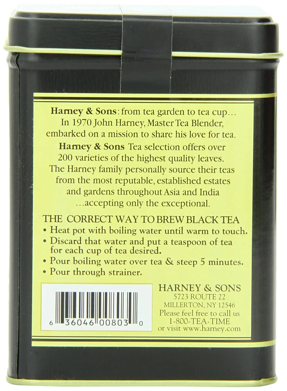Harney & Sons Loose Leaf Black Tea, Darjeeling 8 Ounce