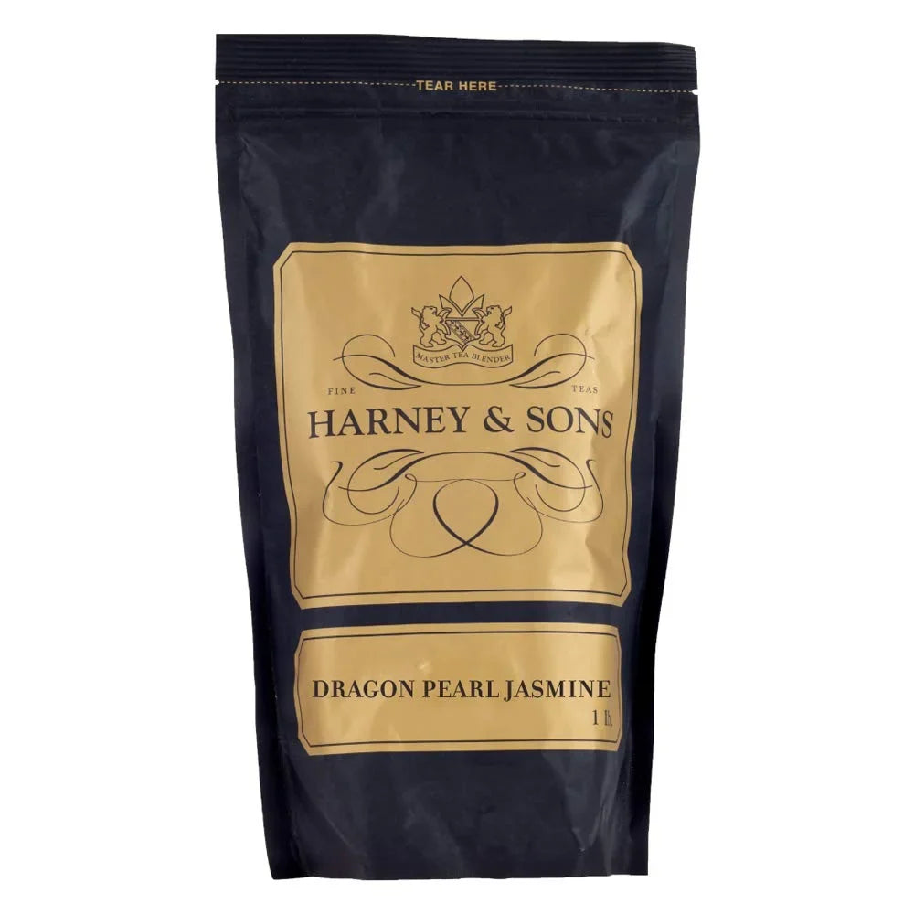 Harney & Sons Dragon Pearl Jasmine Loose Leaf Green Tea, 16 oz