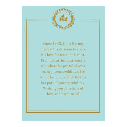 Harney & Sons Wedding Tea, White Tea Blend, 30 Sachets in Tin