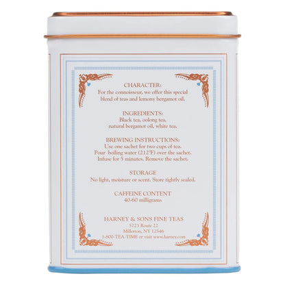Harney & Sons Earl Grey Supreme, Black Tea, 20 Sachets