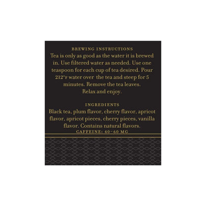 Harney & Sons Fruits d'Alsace Loose Leaf Black Tea Tin, 4 oz