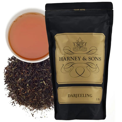 Harney & Sons Darjeeling Loose Leaf Black Tea, 16 oz