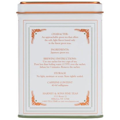 Harney & Sons Classic Japanese Sencha Green Tea, 20 Sachets in Tin