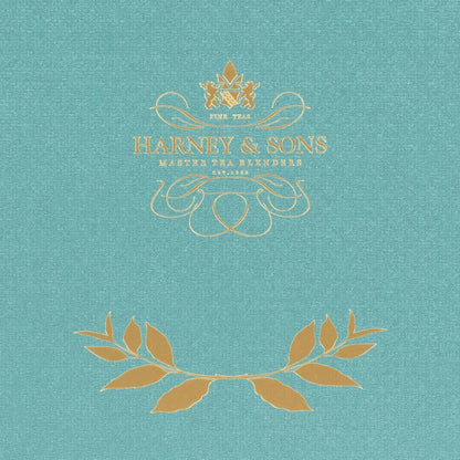Harney & Sons Teal Tea Chest Gift, 32 Wrapped Sachets, 8 Flavors