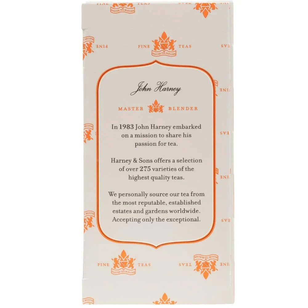 Harney & Sons Black Tea Bags, Hot Cinnamon Spice, 20 Count