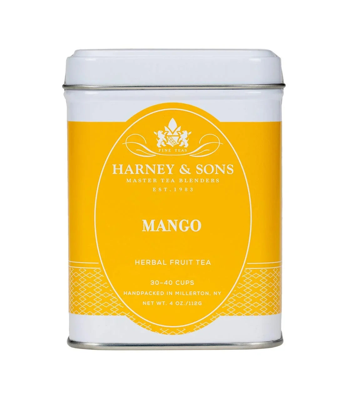 Harney & Sons Mango Fruit Herbal Tea Loose Leaf Tin, 4 oz