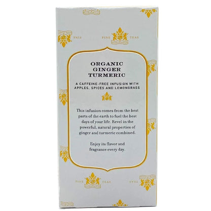 Harney & Sons Organic Tea Bags Ginger Turmeric, 20 Count (Pack of 2)
