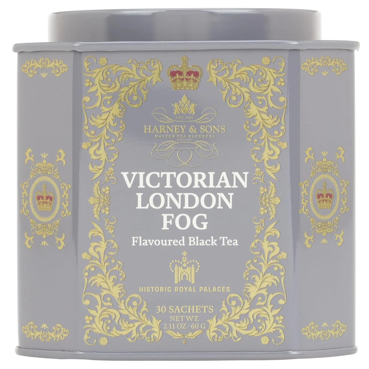 Harney & Sons Victorian London Fog Tea, 30 Sachets in Tin
