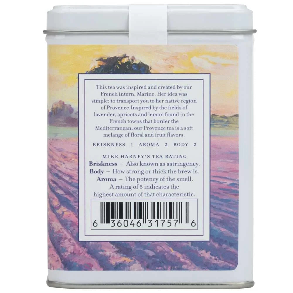 Harney & Sons Provence Tea, White Tea with Flavors of Apricot, Lemon and Lavender, (Pack of 2)