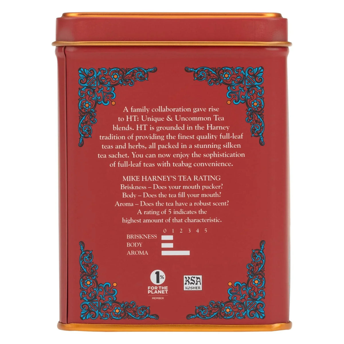 Harney & Sons African Autumn Rooibos Tea, HT Line, 20 sachet tin (Pack of 2)