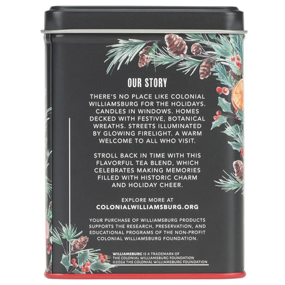 Harney & Sons Holiday Heritage Colonial Williamsburg Blend | Black Tea with Warm Apple, Cinnamon, and Orange Peel,20 Count (Pack of 1)