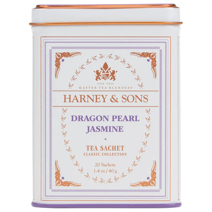 Harney & Sons Dragon Pearl Jasmine Tea, 20 Count(Pack of 1)