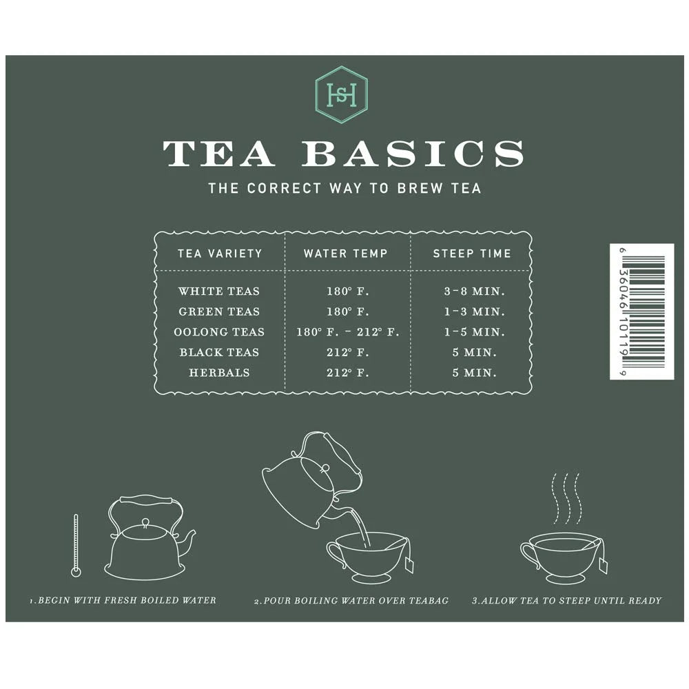 Harney & Sons Organic Peppermint Tea 1.76oz/50g (50 Tea Bags) (Pack of 2)