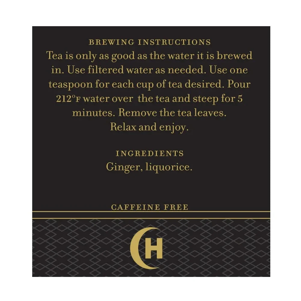 Harney & Sons Ginger Liquorice Herbal Tea Loose Leaf Tin, 4 oz