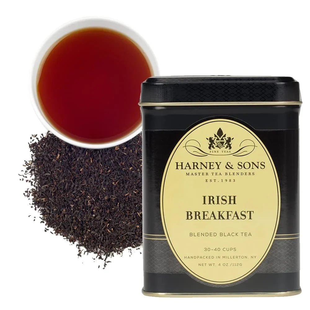 Harney & Sons Irish Breakfast Loose Leaf Black Tea Tin, 4 oz