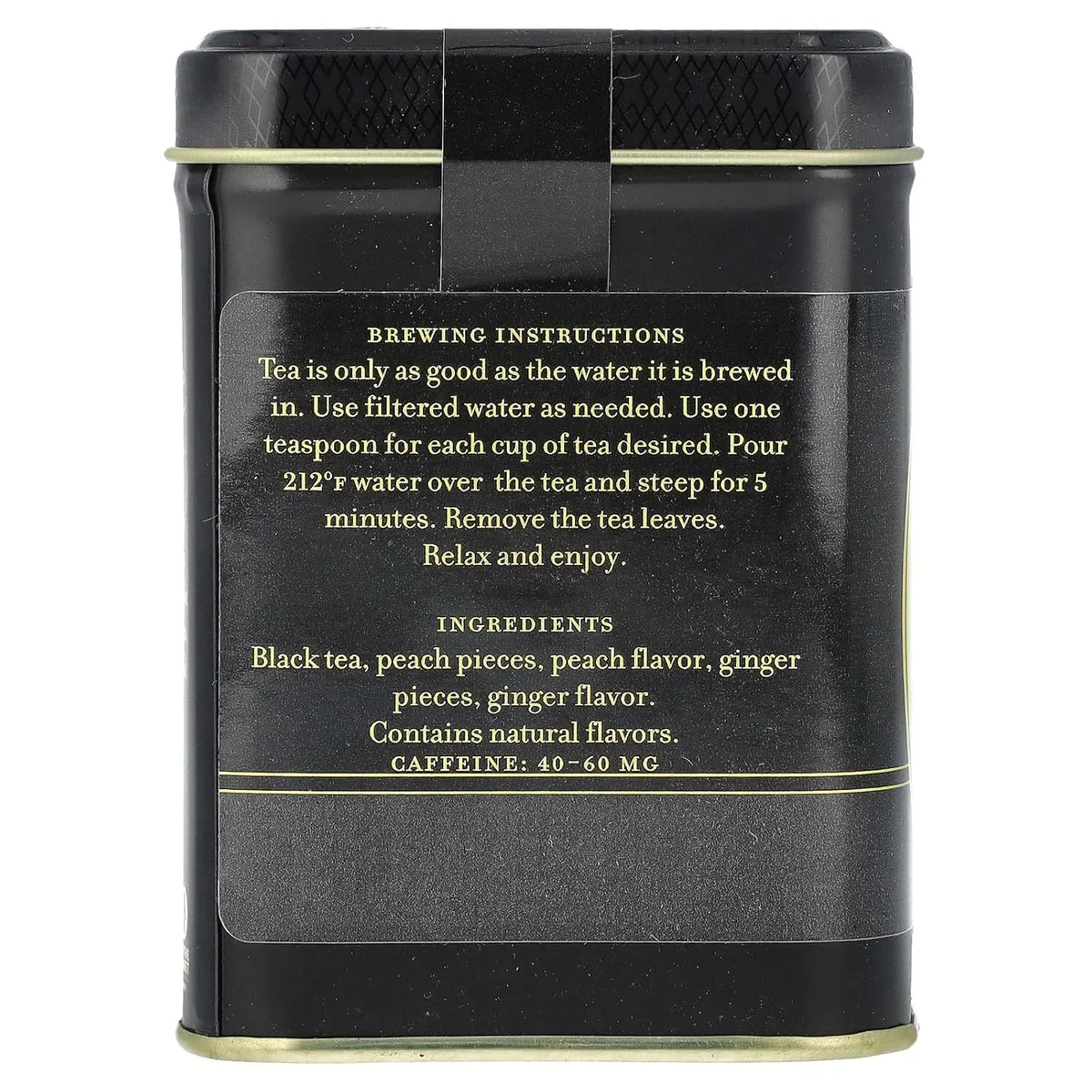 Harney & Sons Peaches & Ginger Loose Tea, 4 Oz